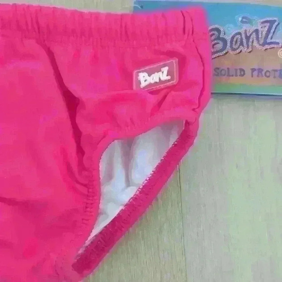 BANZ | Kid's Hot Pink  UV Swim Diaper 8-12 Months - Picture 2 of 4
